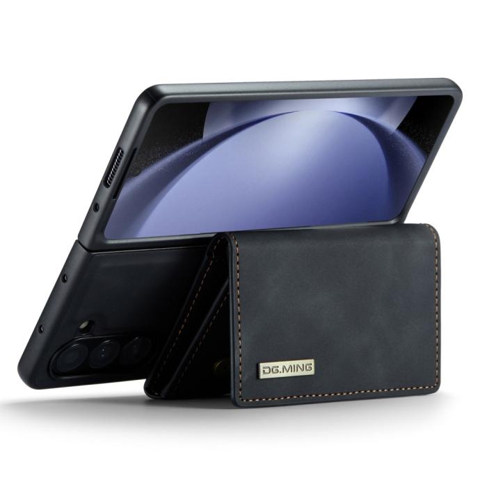 Bild 3, DG.MING Galaxy Z Fold 5 Skal 2in1 Magnetisk Avtagbart Kortfack