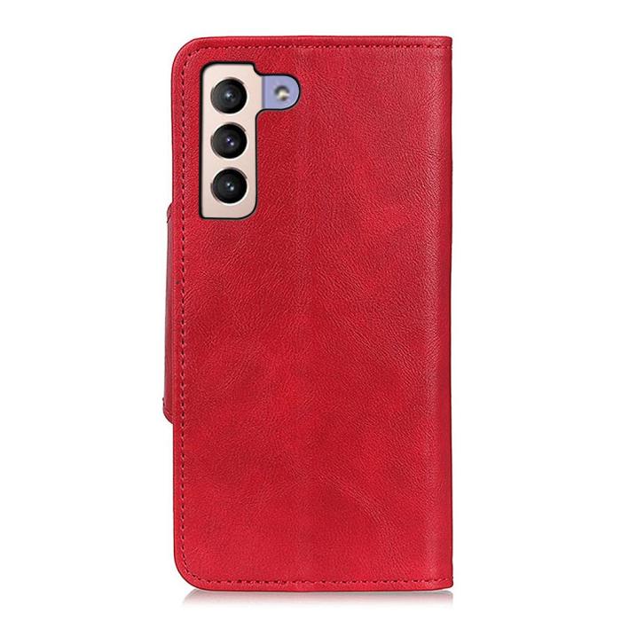 Bild 3, Samsung Galaxy S22 Plus Fodral Magnetisk Mässing Röd