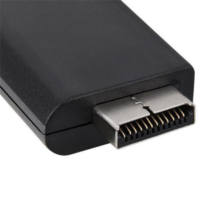 Bild 6, PS2 till HDMI Med AUX Adapter Svart