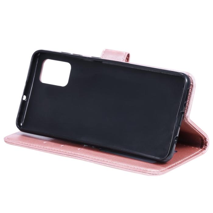 Bild 5, OnePlus Nord 2 5G - Mandala Läder Fodral - Roséguld