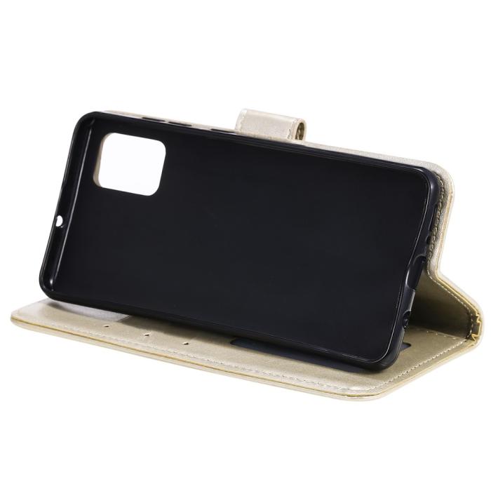 Bild 5, OnePlus Nord 2 5G - Mandala Läder Fodral - Guld