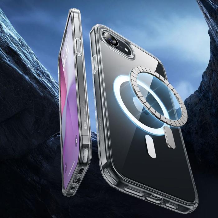 Bild 2, ESR iPhone 17e / 16e Skal MagSafe CH HaloLock Transparent