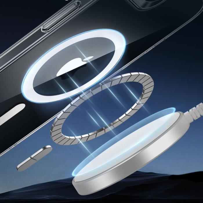 Bild 3, ESR iPhone 17e / 16e Skal MagSafe CH HaloLock Transparent
