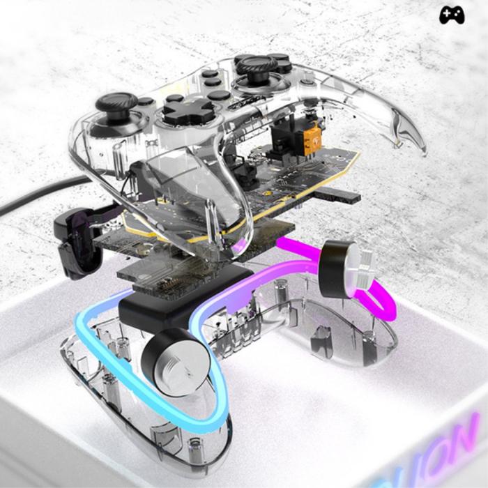 Bild 5, AOLION Universal RGB Trådad Handkontroll PS/NS/iOS/PC/TV