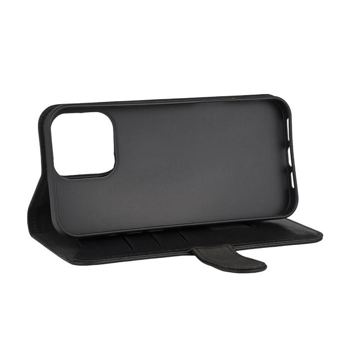 Bild 4, Gear iPhone 16 Pro Max Fodral MagSeries Läder Svart