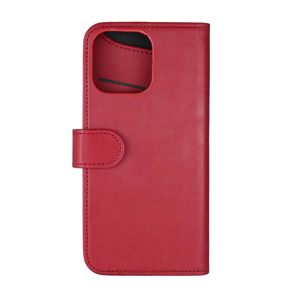 Gear iPhone 16 Pro Max Fodral MagSeries Läder Deep Red