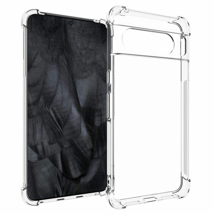 Bild 1, Google Pixel 8 Pro Skal Shockproof TPU Transparent