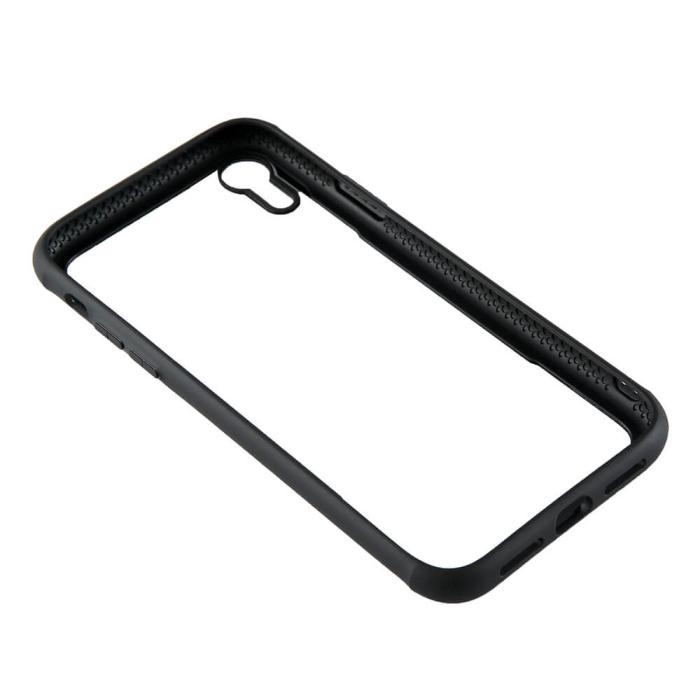 Bild 1, GEAR iPhone XR Mobilskal Härdat Glas Svart