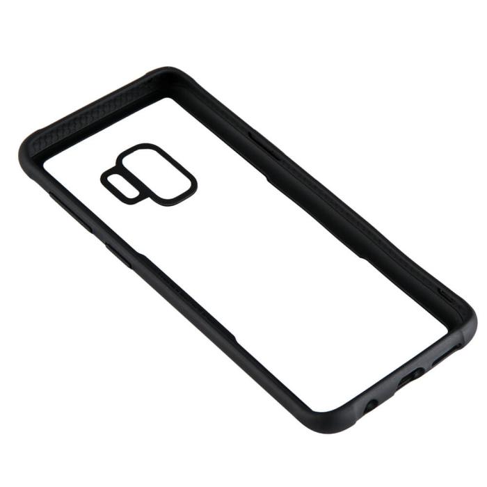 Bild 1, GEAR Samsung Galaxy S9 Mobilskal Härdat Glas Svart