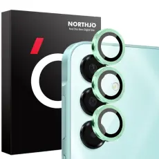 NORTHJO Samsung Galaxy A16 Linsskydd H&auml;rdat Glas Gr&ouml;n