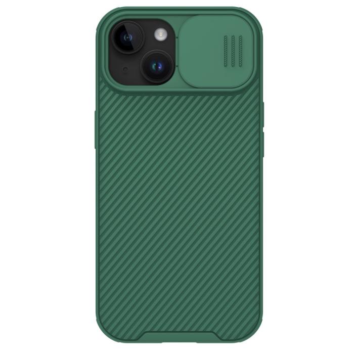 Bild 1, NILLKIN iPhone 15 Plus Skal CamShield Pro Grön