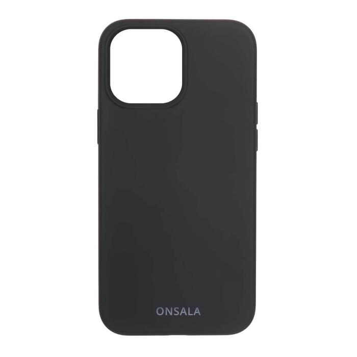 Bild 1, ONSALA iPhone 13 Pro Max Mobilskal Silikon Svart
