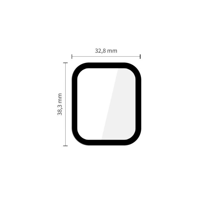 Bild 2, Tech-Protect Apple Watch 40 mm Skärmskydd GlassFlex+ Härdat Glas