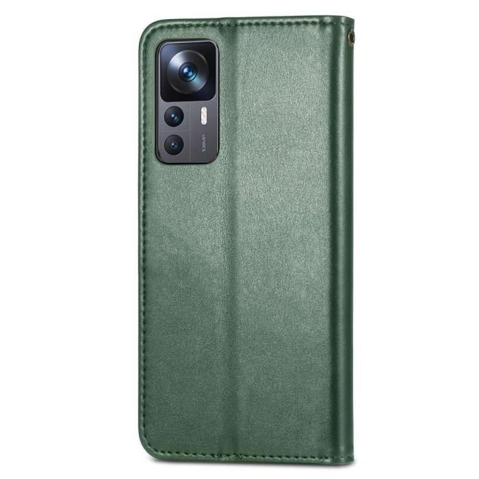 Bild 6, Xiaomi 12T / 12T Pro Fodral Magnetisk Mässing Grön