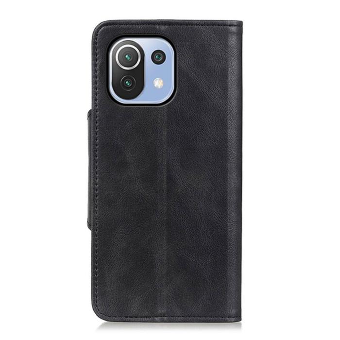 Bild 2, Xiaomi Mi 11 Lite - Plånboksfodral - Svart