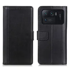 Xiaomi Mi 11 Ultra - L&auml;der Fodral - Svart