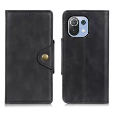 Xiaomi Mi 11 Lite - Pl&aring;nboksfodral - Svart