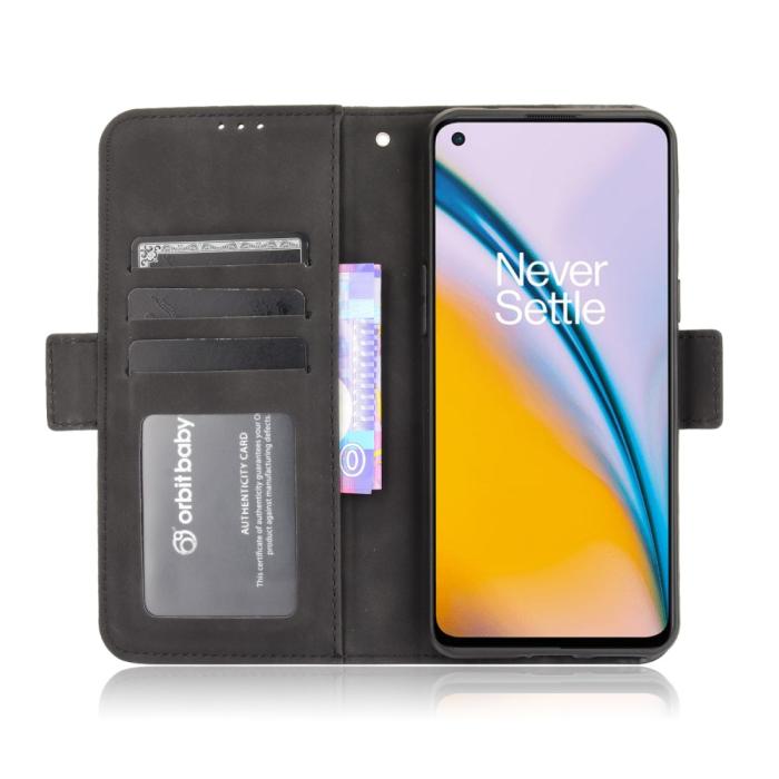 Bild 5, OnePlus Nord 2 5G - Fodral Med Avtagbart Kortfodral - Svart
