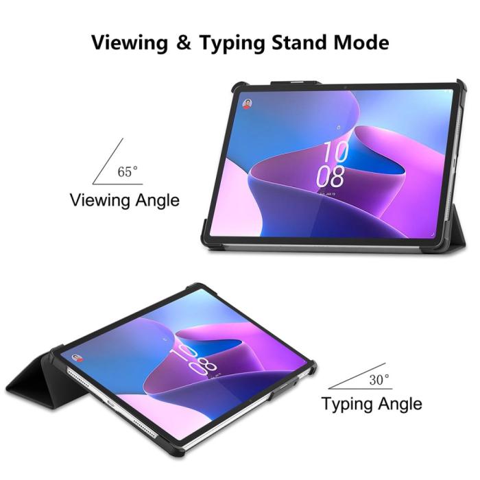 Bild 2, ENKAY Lenovo Tab P11 Pro Gen 2 Fodral Tri-Fold Grå