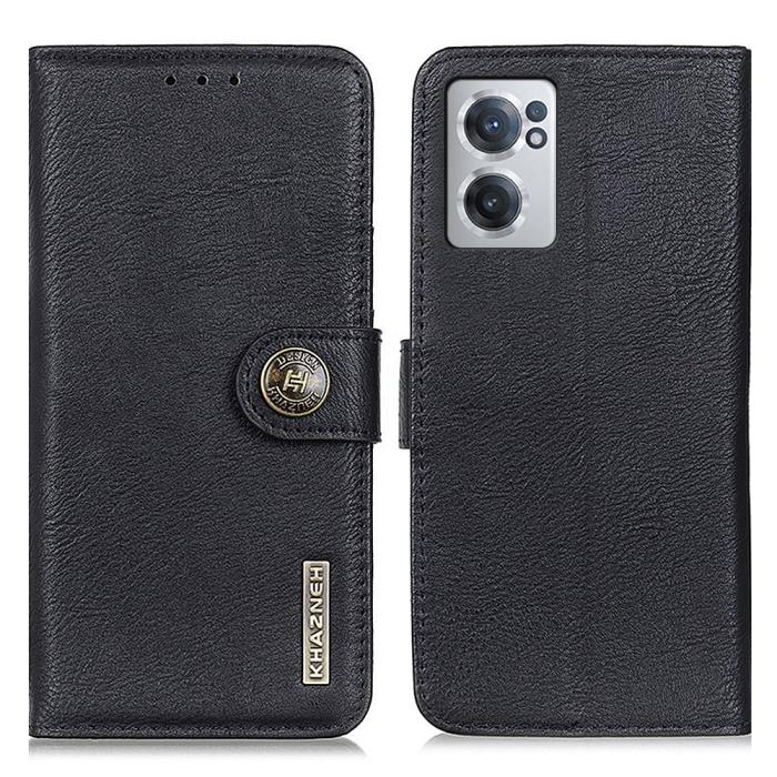 Bild 1, KHAZNEH OnePlus Nord CE 2 5G Fodral Läder Svart