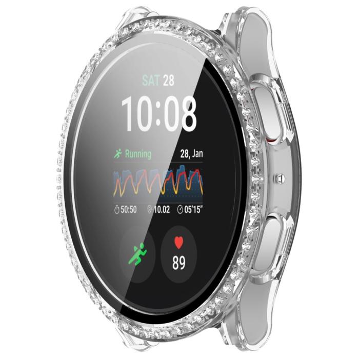 Bild 5, Galaxy Watch 7 40 mm Skal Med Skärmskydd Strass Transparent