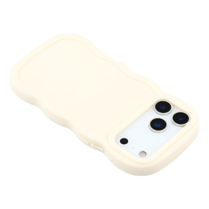 Bild 5, iPhone 17 Pro Mobilskal Wavy Off White