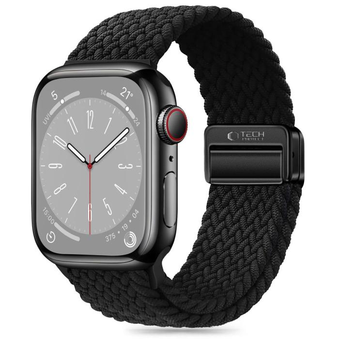 Bild 1, Tech-Protect Apple Watch 42/44/45/46/49 mm Armband NylonMag