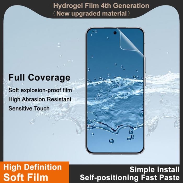 Bild 5, IMAK Xiaomi 15T / 15T Pro Skärmskydd Heltäckande TPU