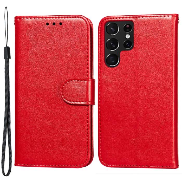 Bild 1, Samsung Galaxy S22 Ultra Fodral Solid Röd