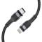 Tech-Protect 1m 30W 3A USB-C - Lightning UltraBoost Laddkabel Svart