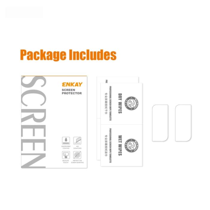 Bild 2, ENKAY Samsung Galaxy S22 / S22 Plus 2-PACK Linsskydd Härdat Glas