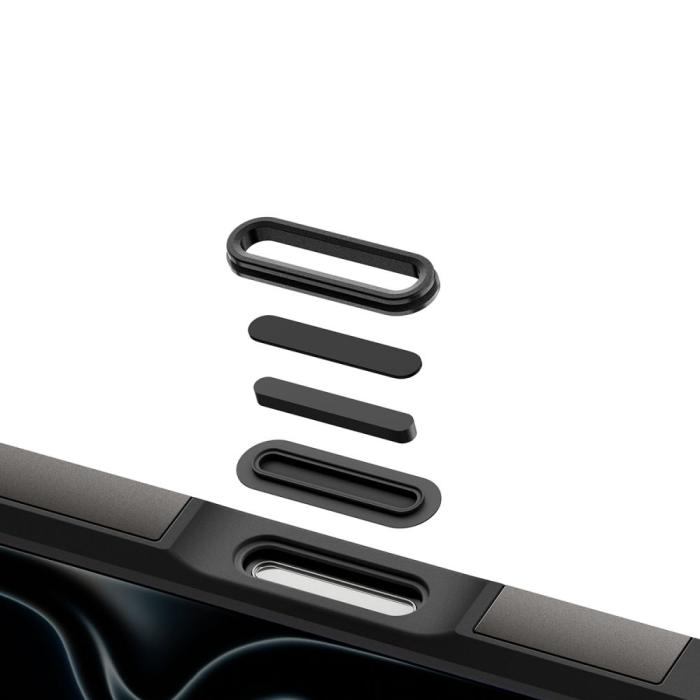 Bild 6, Spigen iPhone 18 Pro / 17 Pro Skal MagSafe Tough Gunmetal