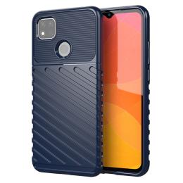 Xiaomi Redmi 9C Skal Twill Textur Blå