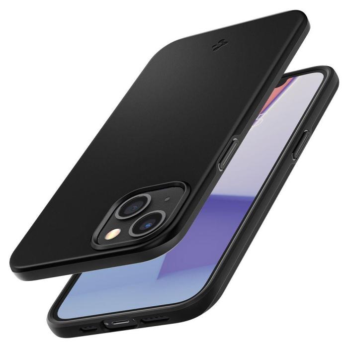 Bild 4, Spigen iPhone 13 Skal Thin Fit Svart