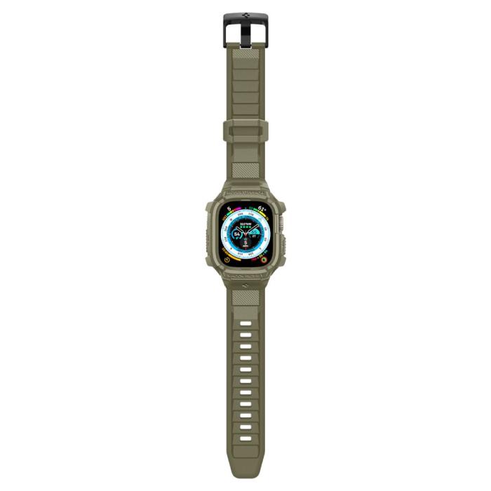 Bild 3, Spigen Apple Watch Ultra 49 mm Skal/Armband Rugged Armor 'Pro'