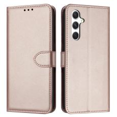 Samsung Galaxy S26 Fodral L&auml;der Ros&eacute;guld