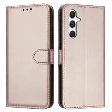 Samsung Galaxy S26 Fodral L&auml;der Ros&eacute;guld