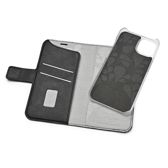Bild 4, ONSALA iPhone 15 Plus Fodral ECO 2in1 MagSafe Svart