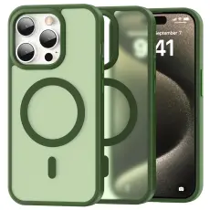 ColorPop iPhone 15 Pro Max Skal CH MagSafe Matt Gr&ouml;n