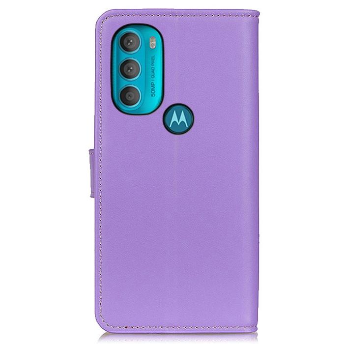 Bild 3, Motorola Moto G71 Fodral Läder Lila