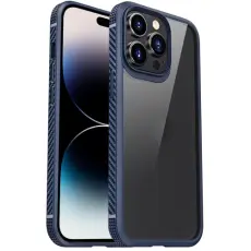 IPAKY iPhone 14 Pro Skal Shockproof Hybrid Bl&aring;