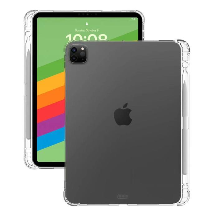 Bild 2, iPad Pro 11 2024 TPU Skal Transparent