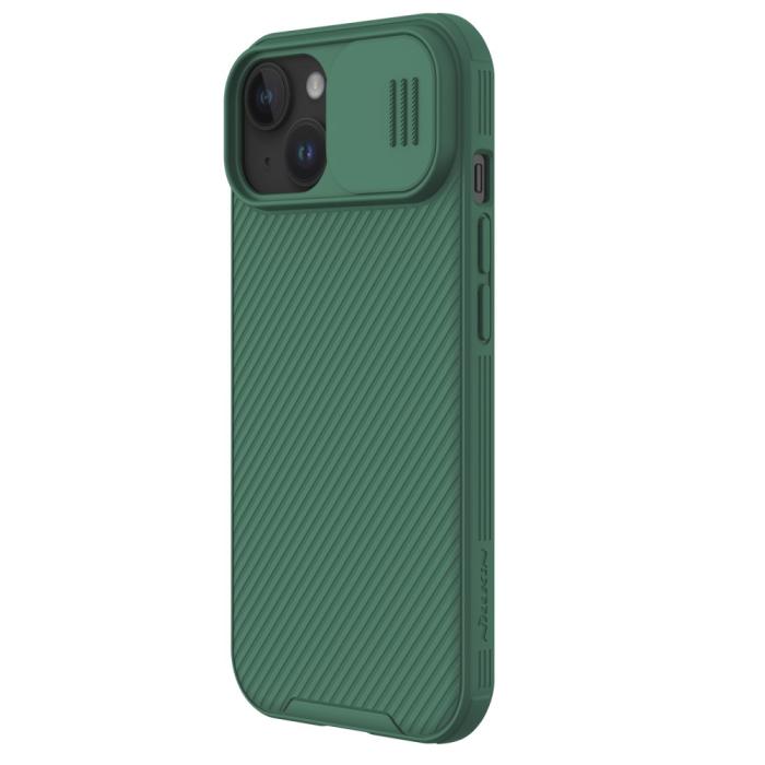 Bild 4, NILLKIN iPhone 15 Plus Skal CamShield Pro Grön