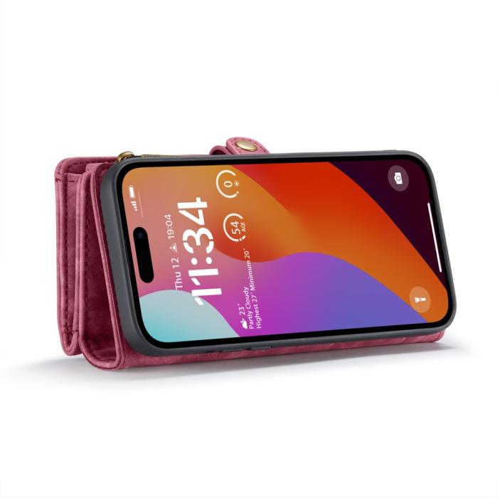 Bild 3, CASEME iPhone 16 Pro Fodral Multifunktionell Röd
