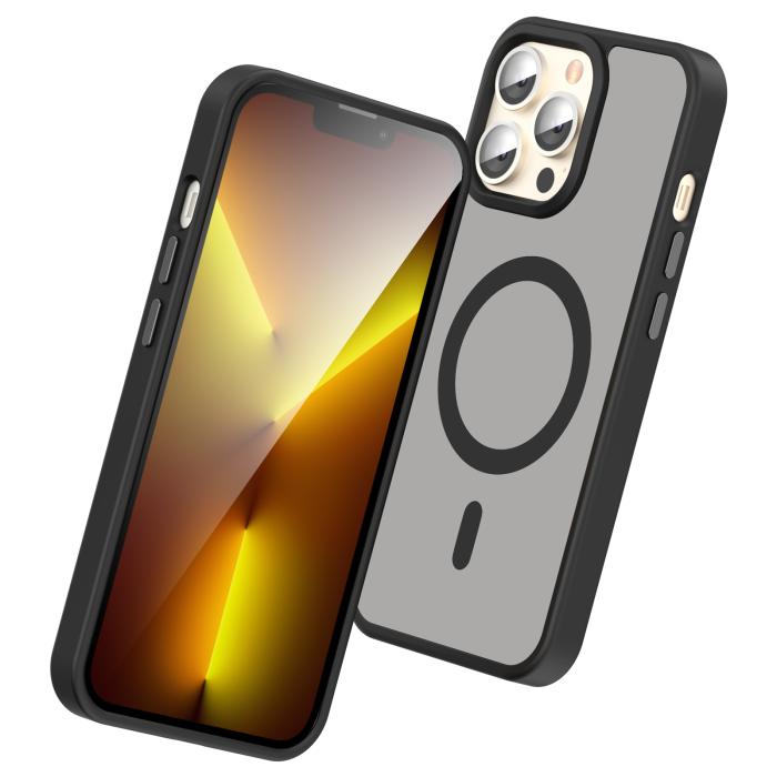 Bild 3, ColorPop iPhone 13 Pro Max Skal CH MagSafe Matt Svart