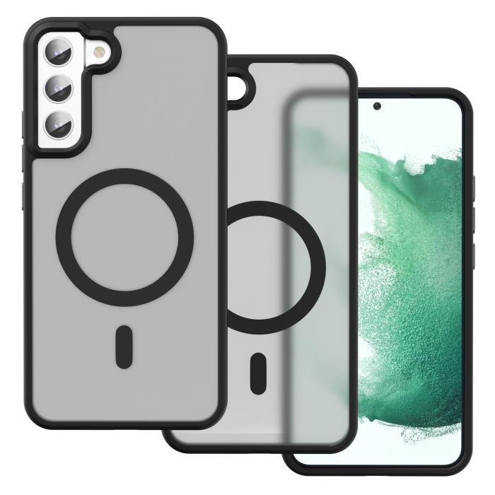 Bild 2, ColorPop Samsung Galaxy S22 Plus Skal CH MagSafe Matt Svart