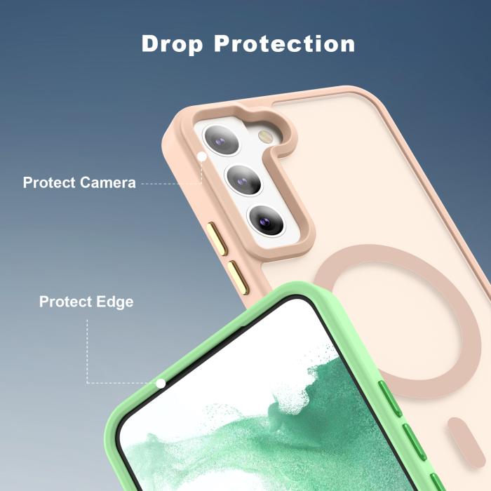 Bild 4, ColorPop Samsung Galaxy S22 Plus Skal CH MagSafe Matt Svart