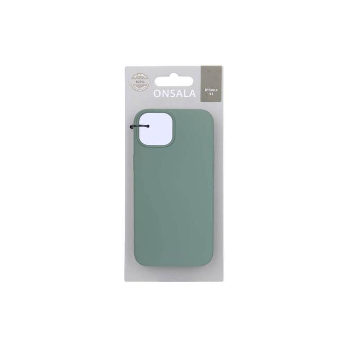 Bild 2, ONSALA iPhone 13 Mobilskal Silikon Pine Green