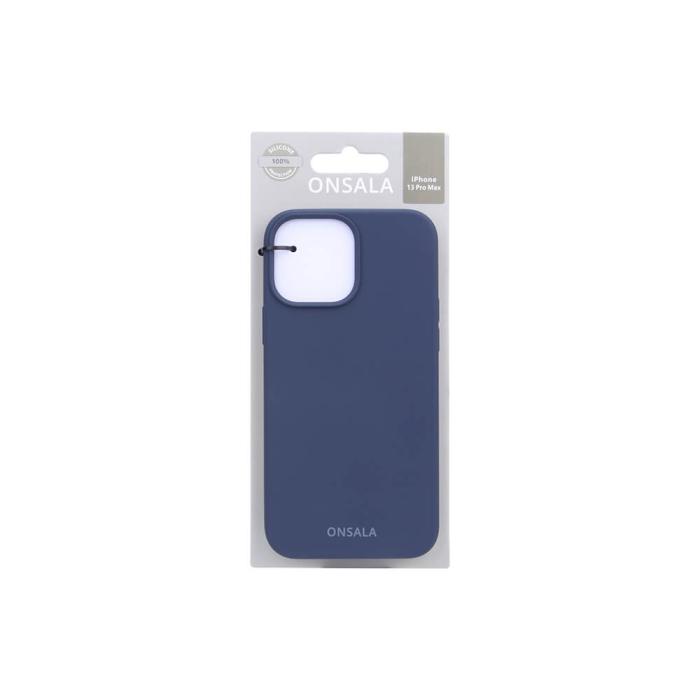 Bild 2, ONSALA iPhone 13 Pro Max Mobilskal Silikon Cobalt Blue