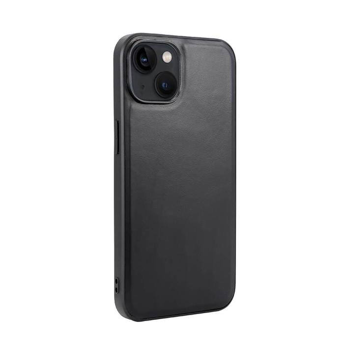 Bild 3, Buffalo iPhone 14 / 13 Skal MagSeries Läder Svart